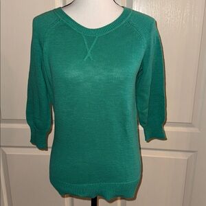 SONOMA - Teal Knit Sweater - Size Small